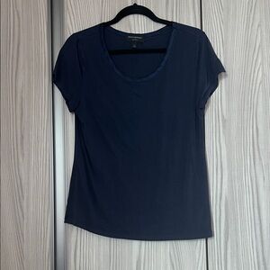 Banana Republic Navy Short Sleeve Tee